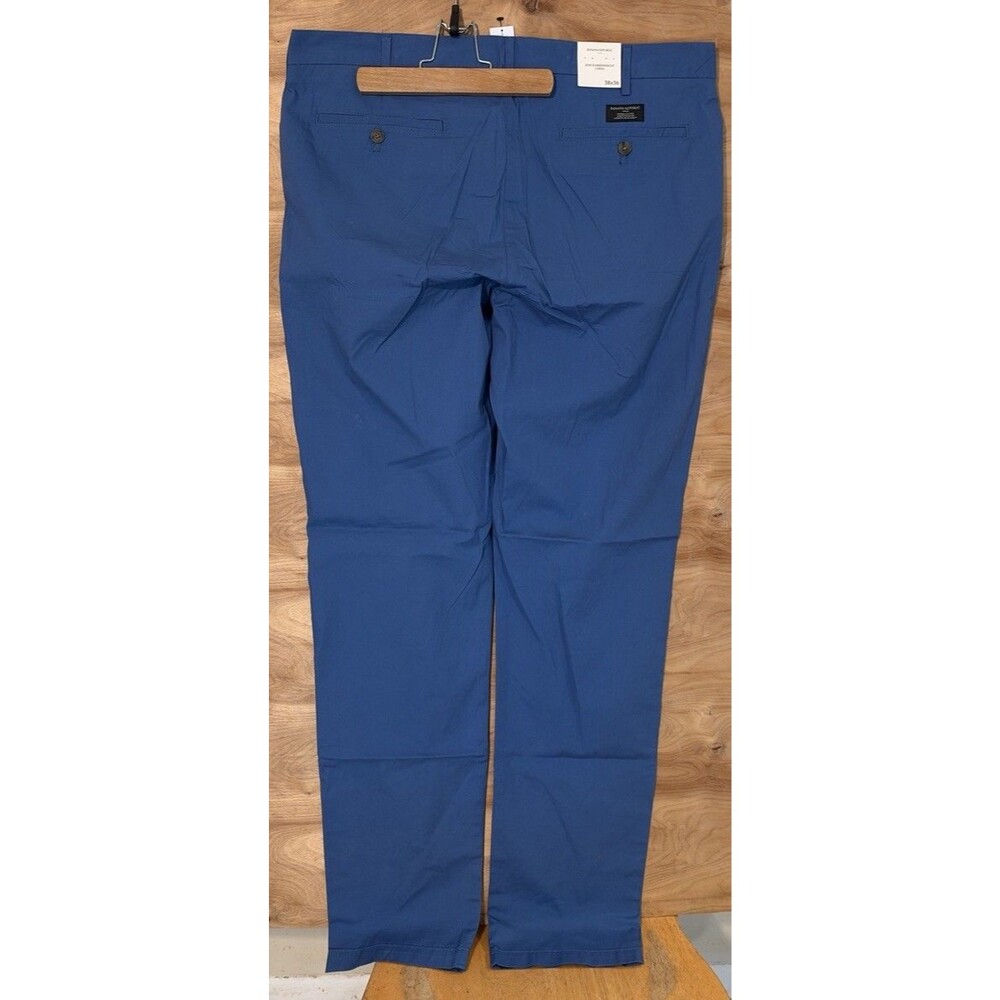 NWT Banana Republic Men 38x36 Summer Weight Chino Pants Slim Fit Preppy Coastal